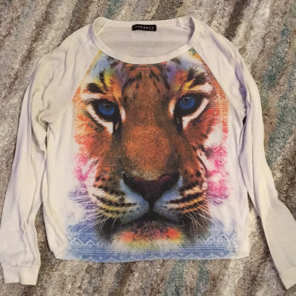 Tiger sweater/long sleeve